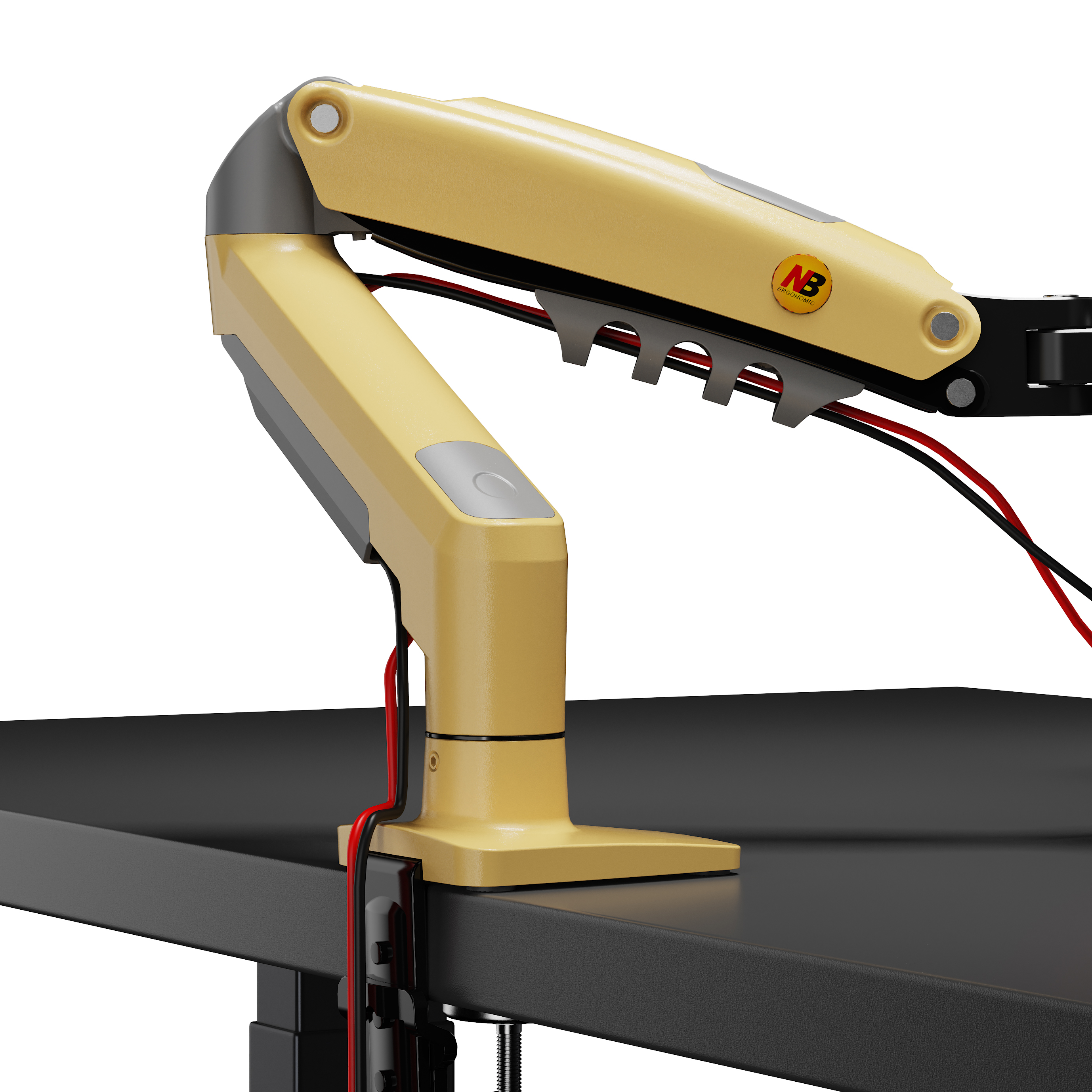 North Bayou Nb F80 Lav Sarısı 17-30 Amortisörlü 2-9 kg Monitör Standı