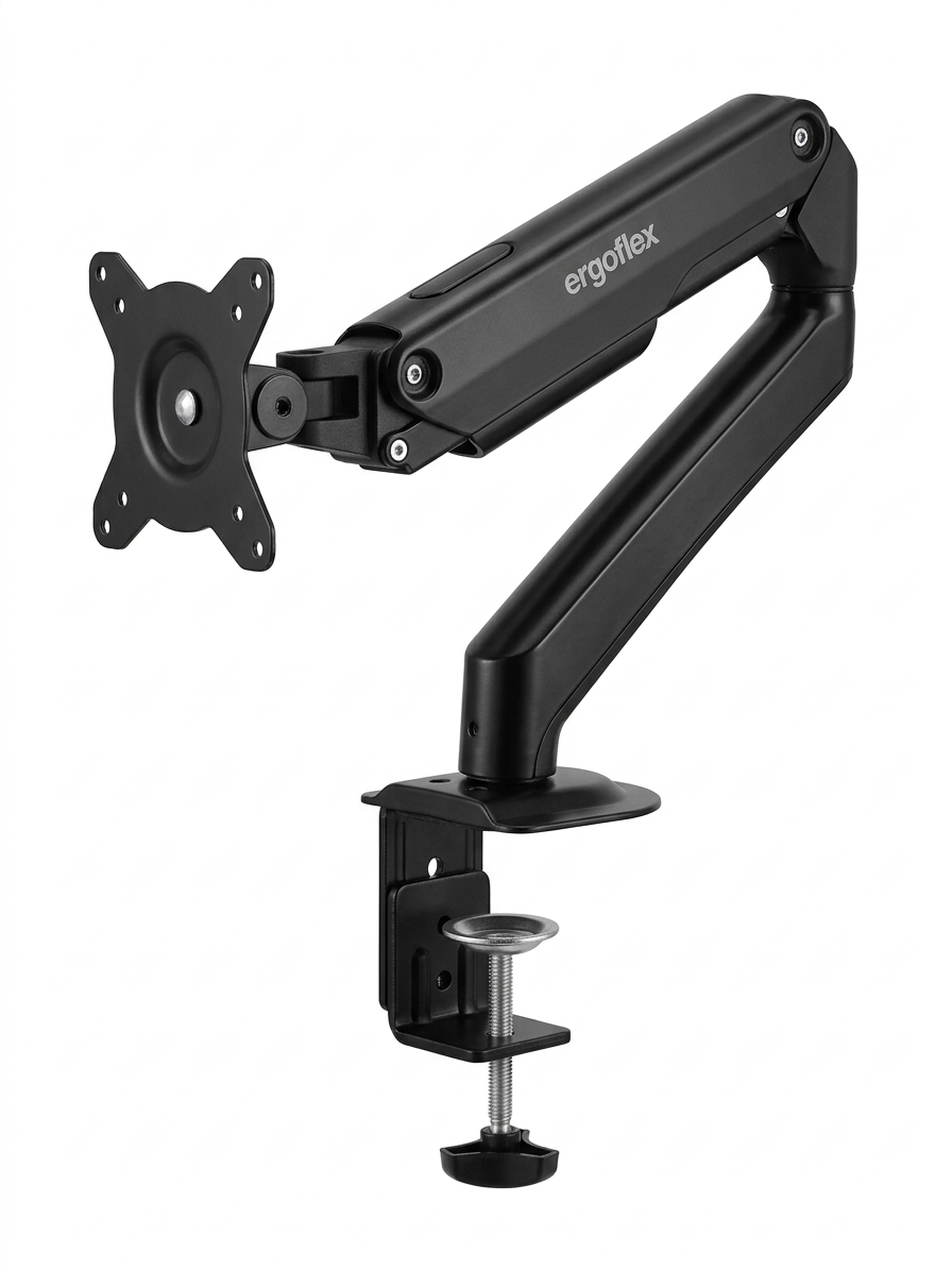 Ergoflex EF X8 Siyah 17-32inch Uyumlu Amortisörlü 2-9 kg Monitör Standı 2026 Versiyon