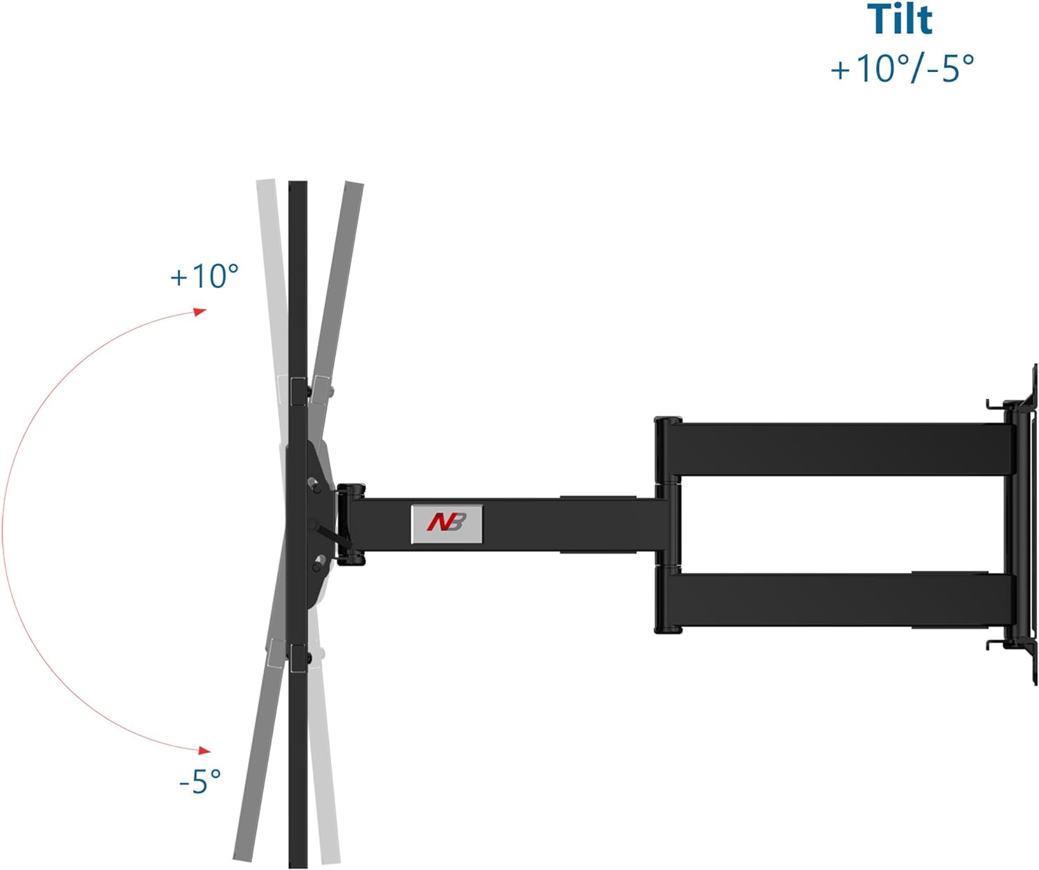 resimler/genel/NB Ergonomic NB SP5 Büyük Ekranlar Için 75inch-110inch Profosyonel Hareketli Tv Askı Aparatı