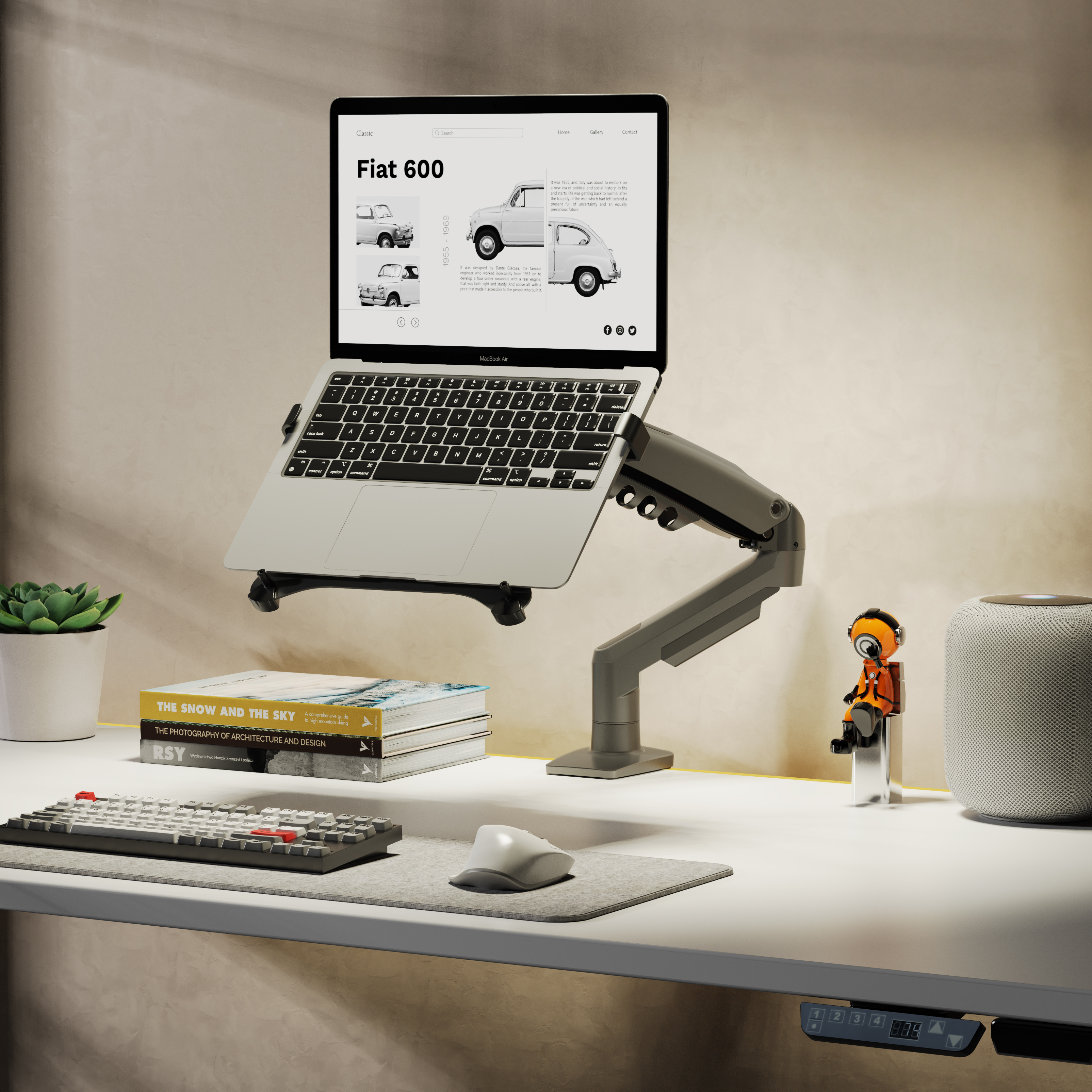 Nb North Bayou Nb F80-FP 10-17inch Laptop Standı