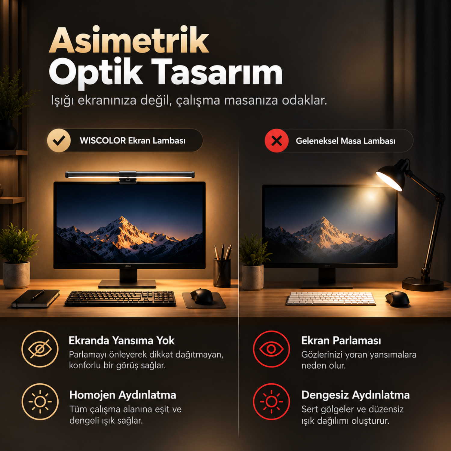 resimler/genel/Ergoflex EF-354 Mıknatıslı Monitör Işık Çubuğu, Kablosuz Kumandalı, Dokunmatik Ayarlanabilir