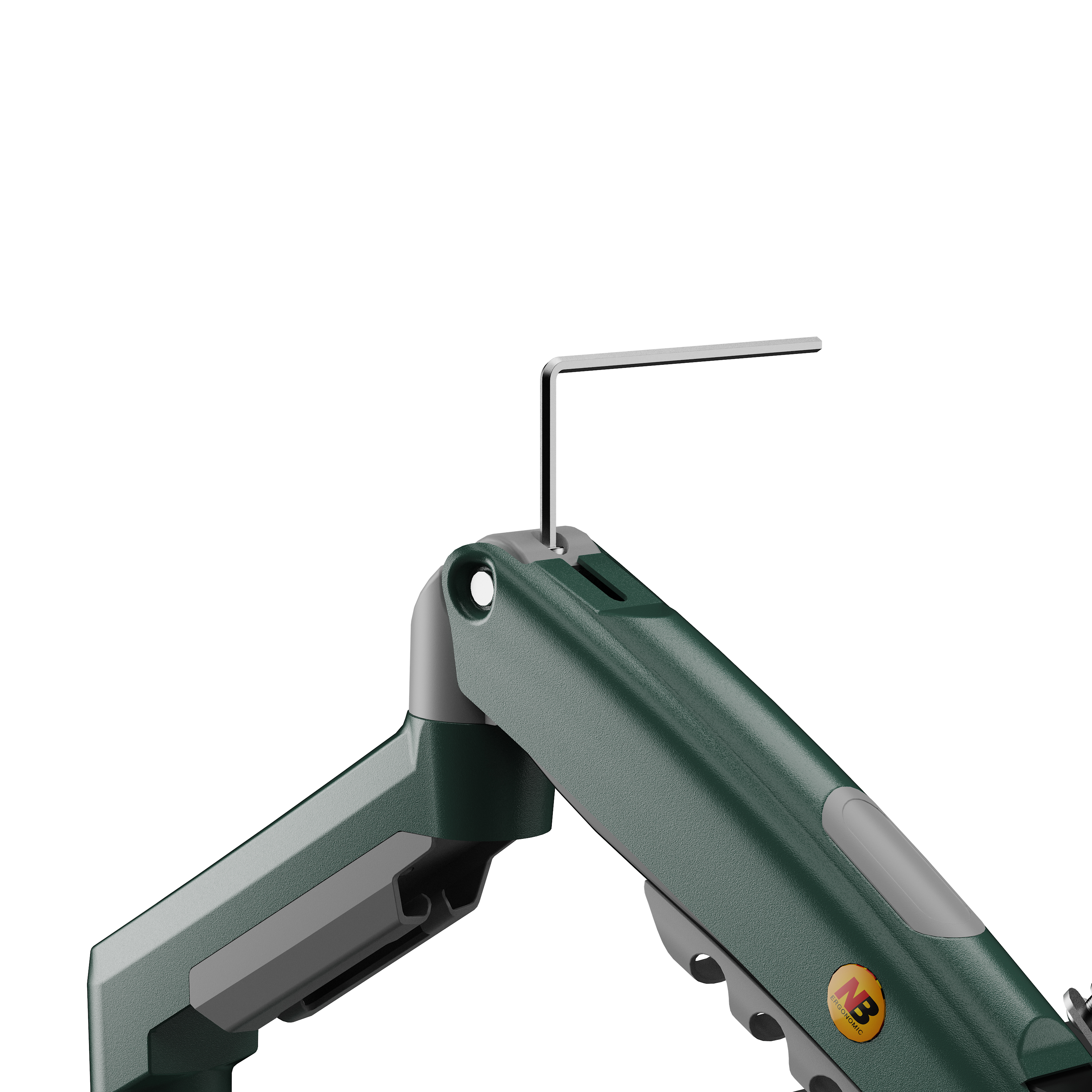 NB North Bayou F80 Zeytin Yeşili 17-30 Amortisörlü 2-9 kg Monitör Standı