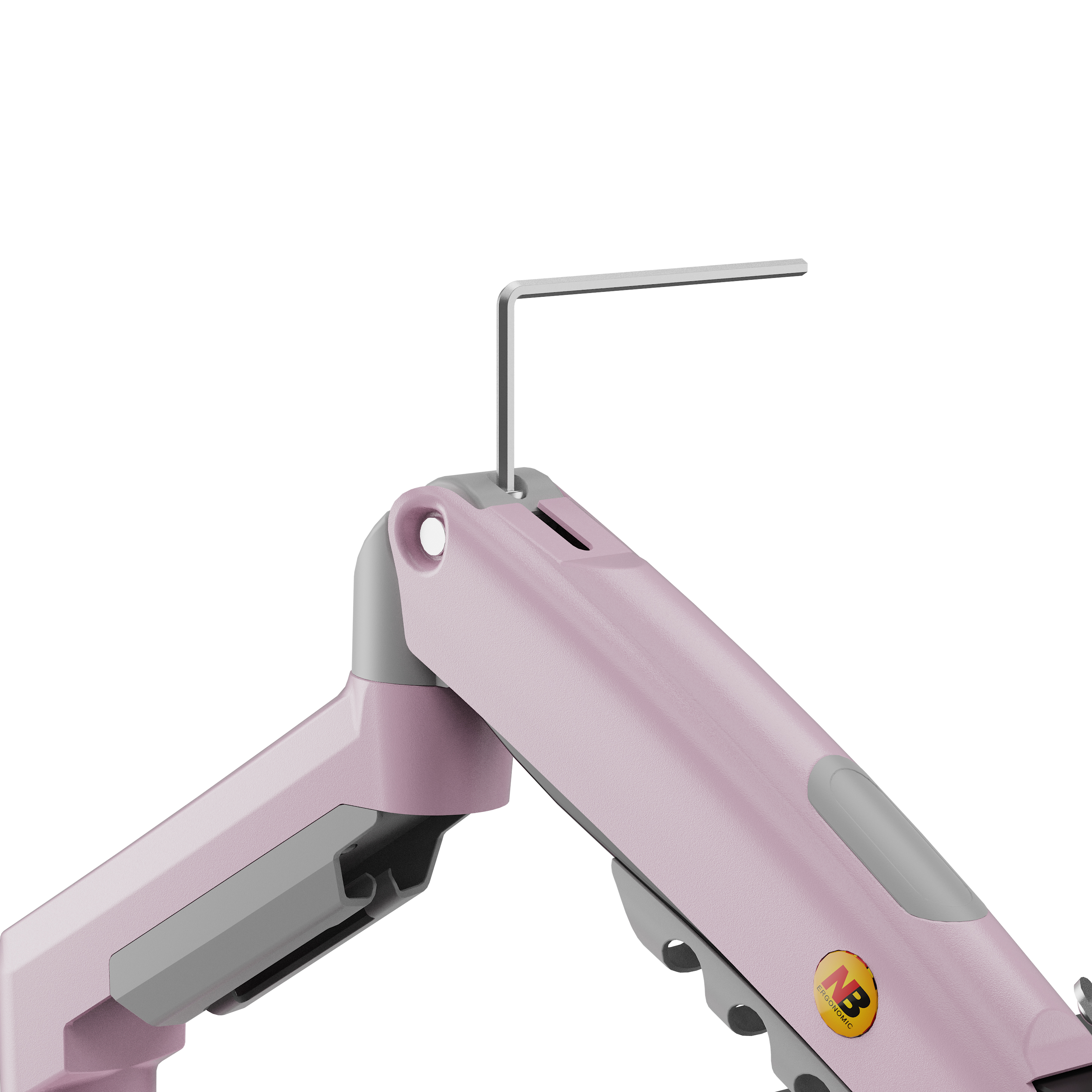 resimler/genel/North Bayou Nb F80 Pembe 17-30 Amortisörlü 2-9 kg Monitör Standı