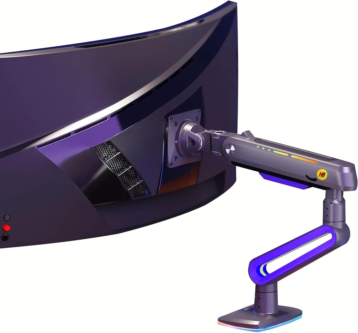 NB North Bayou G70-Gaming , 32-60inch RGB Aydınlatmalı , Oyuncu Monitör Standı