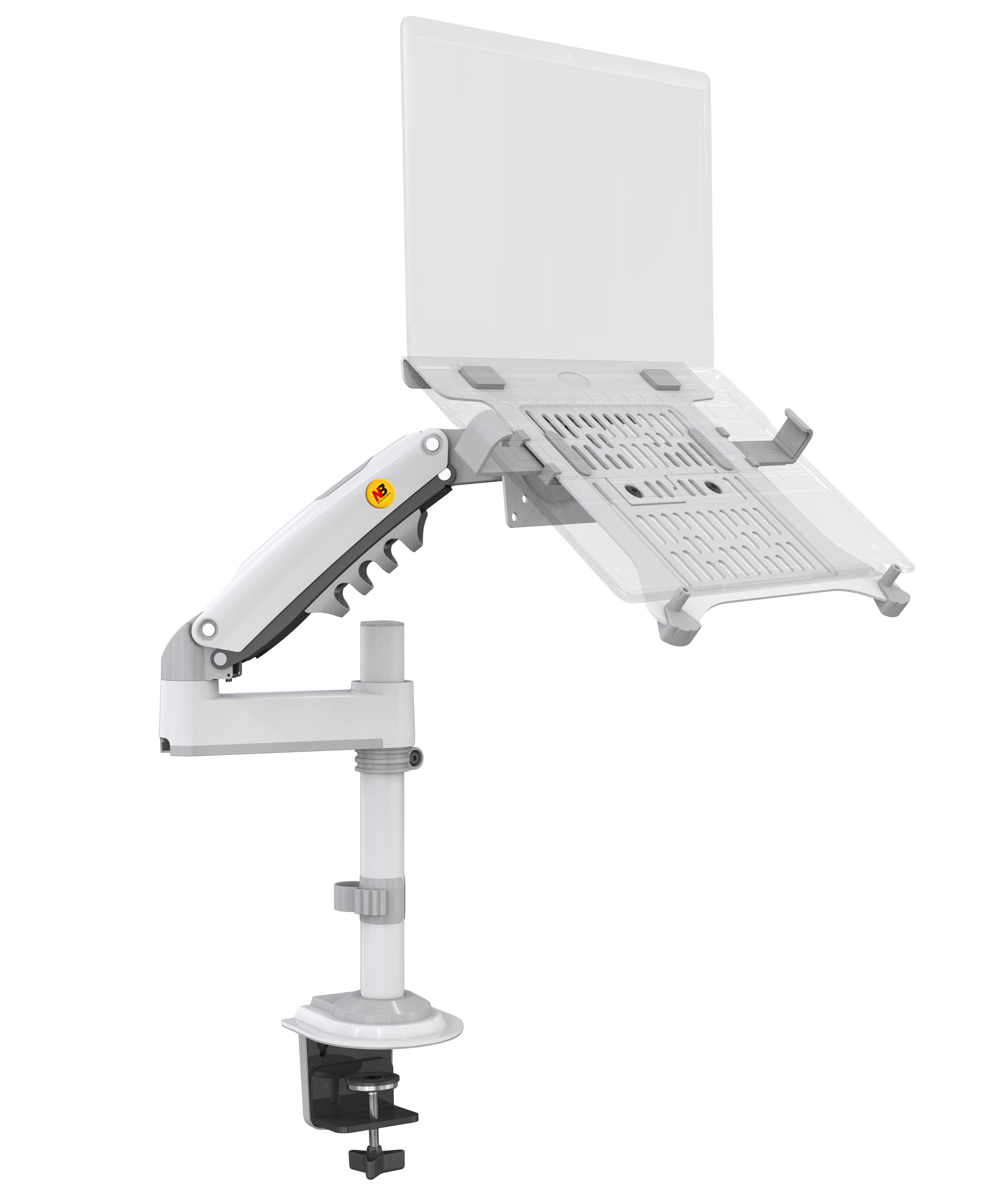 Nb North Bayou Nb H100-FP Laptop Standı Beyaz