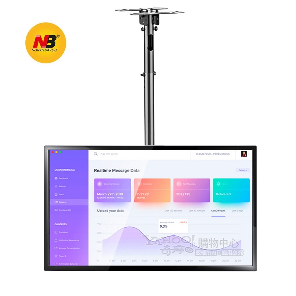 Nb North Bayou T560-15 Profosyonel 32–75inch Tavan Tv Askı Aparatı