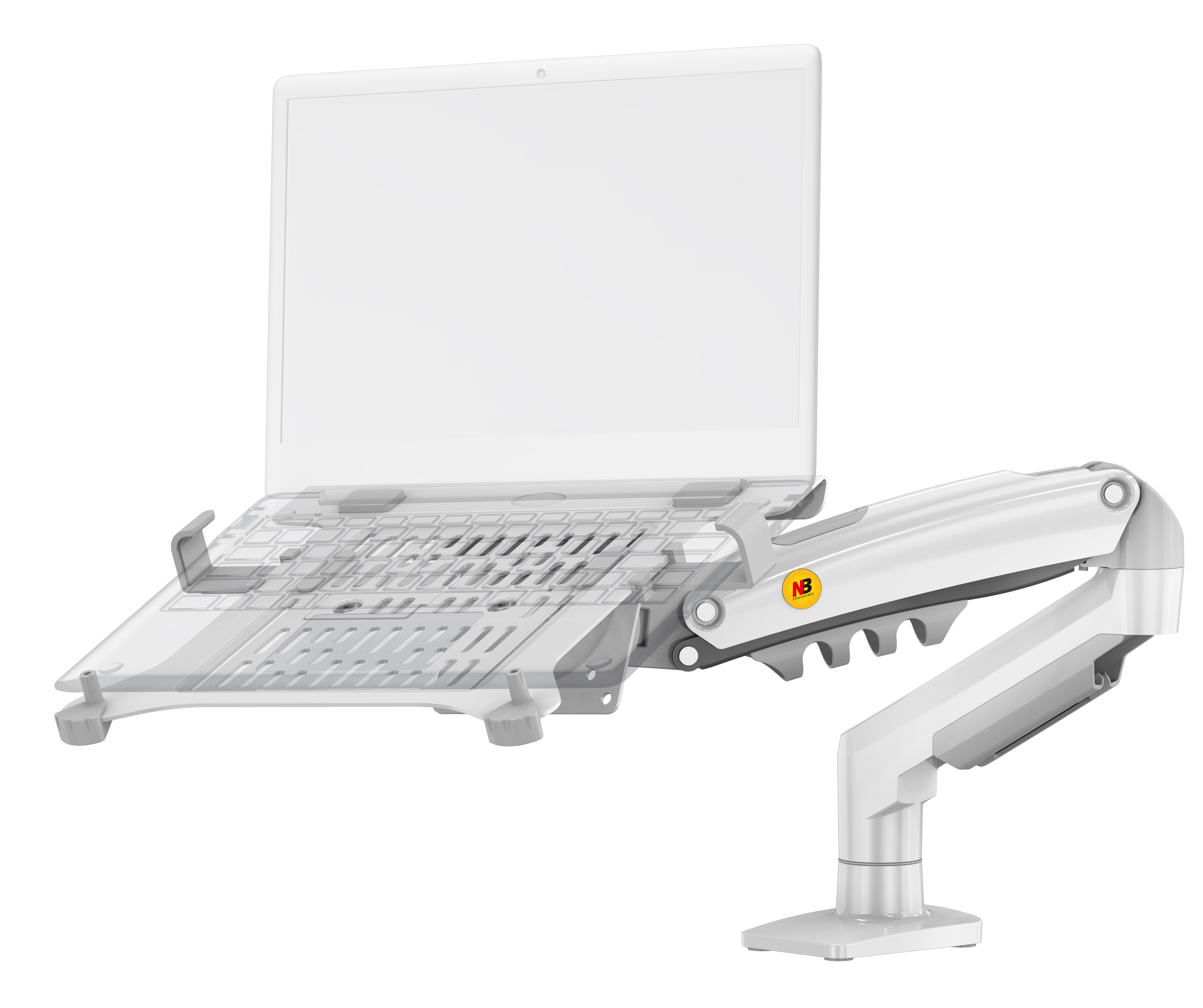 Nb North Bayou Nb F80-FP 10-17inch Laptop Standı Beyaz