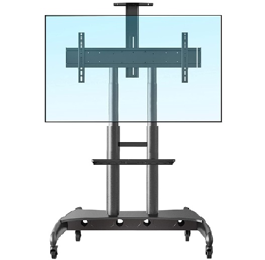 North Bayou NB AVA1800-70-1P LCD LED OLED Plazma Düz Panel Ekranlar için 55-90 inch TUV Sertifikalı Tekerlekli Profosyonel TV Sehpası