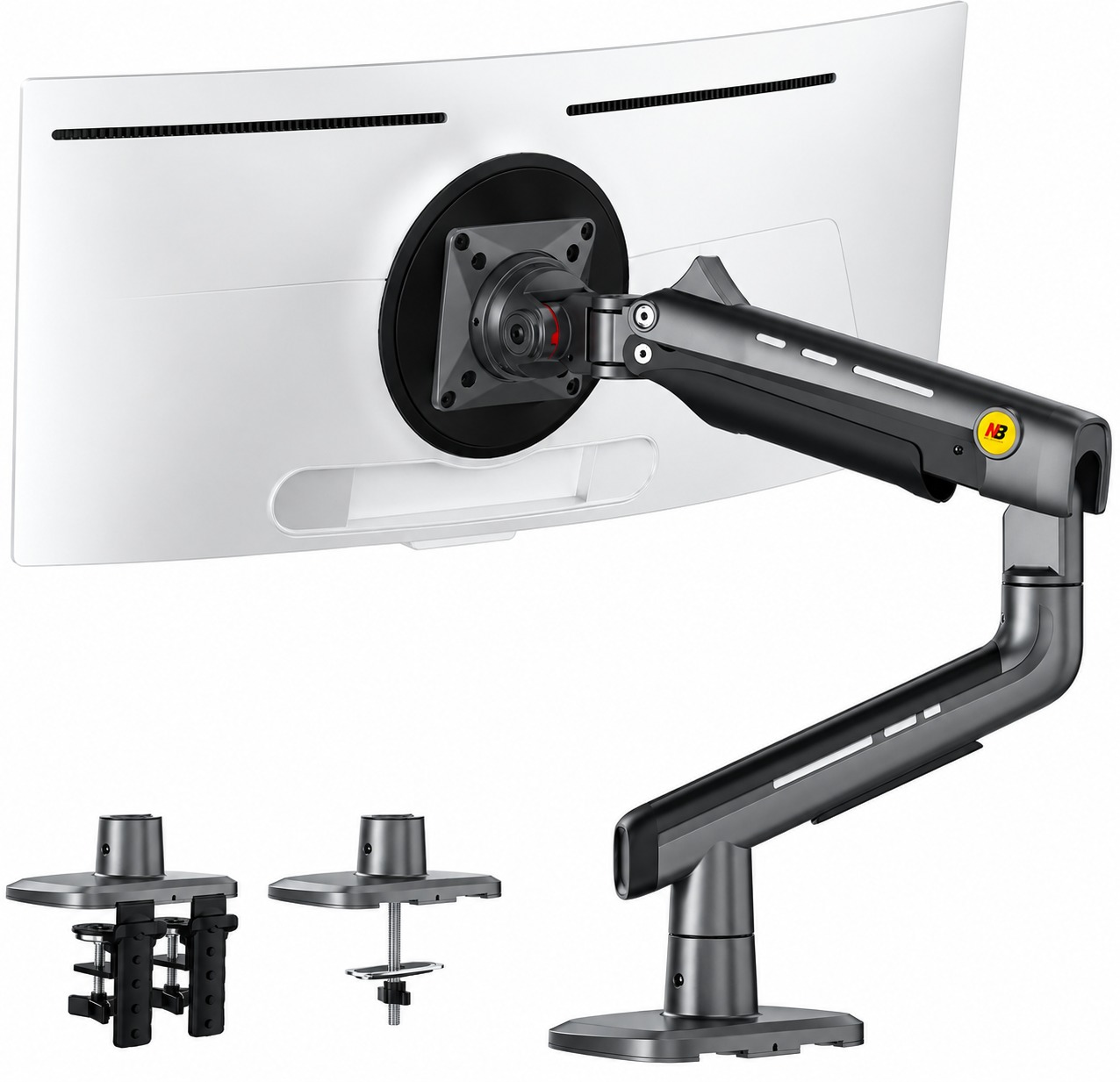 NB Ergonomic NB F5-Gaming , 32-60inch 2-20 Kg RGB aydınlatma Profesyonel Oyuncu Monitör Standı