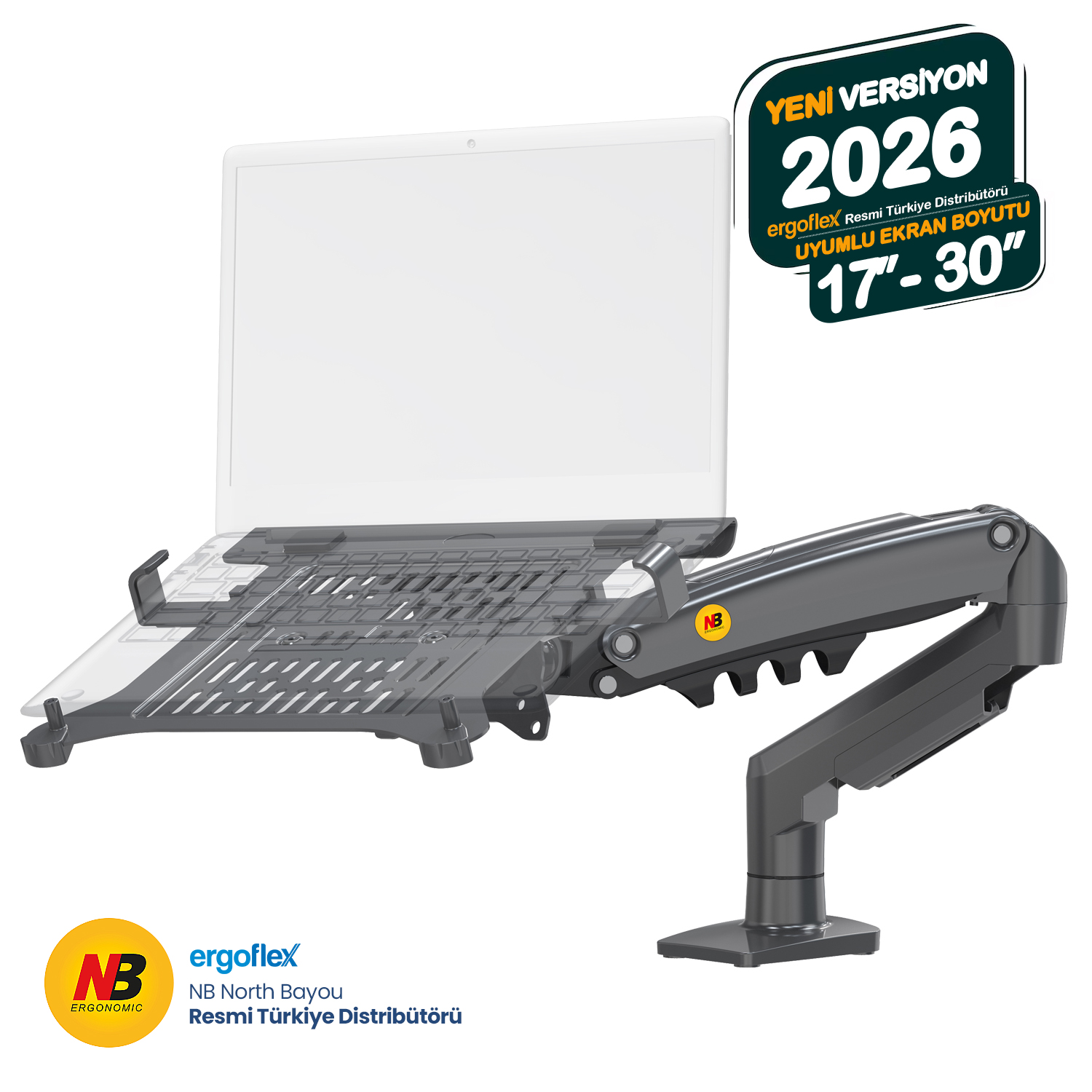 NB Ergonomic NB  F80-FP 10-17inch Laptop Standı