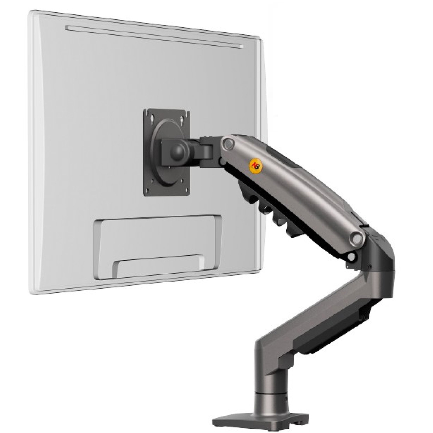 NB Ergonomic NB F80 OUTLET 17-30inch Amortisörlü 2-9 kg Monitör Standı Dark Gray