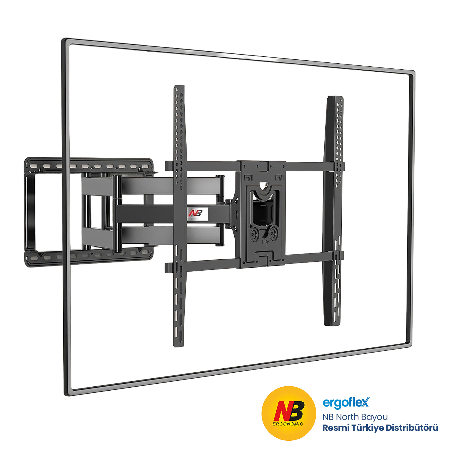 NB Ergonomic NB SP5 Büyük Ekranlar Için 75inch-110inch Profosyonel Hareketli Tv Askı Aparatı
